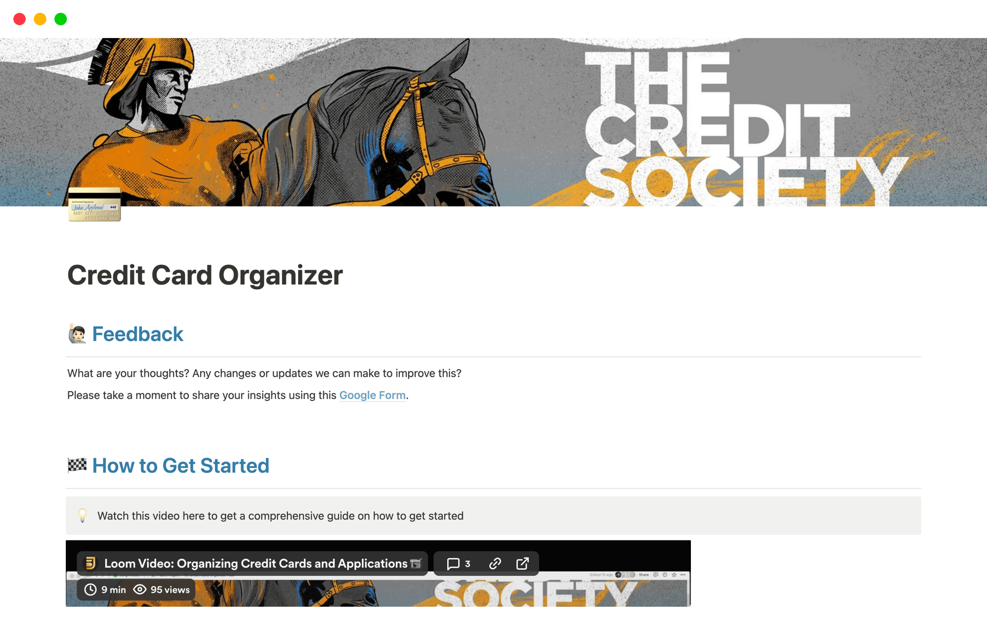 Effortlessly manage your credit cards with our Credit Card Organizer template. Stay organized by tracking annual fees, sign-up bonuses, rewards rates, and benefits. Take control of your credit and start enjoying its benefits today!