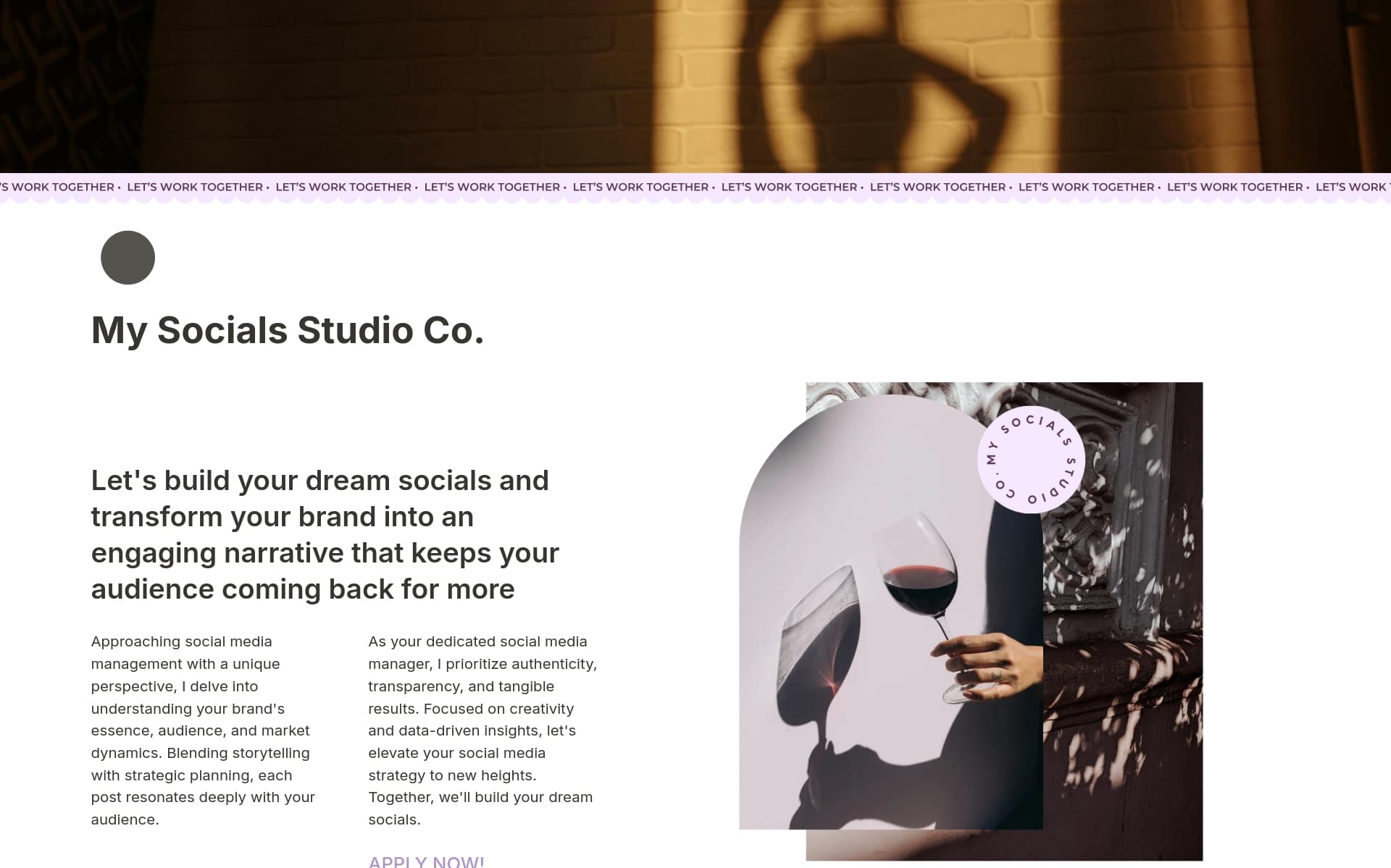 Build an outstanding social media portfolio in minutes with this beautifully and strategically designed Notion template for social media managers.
