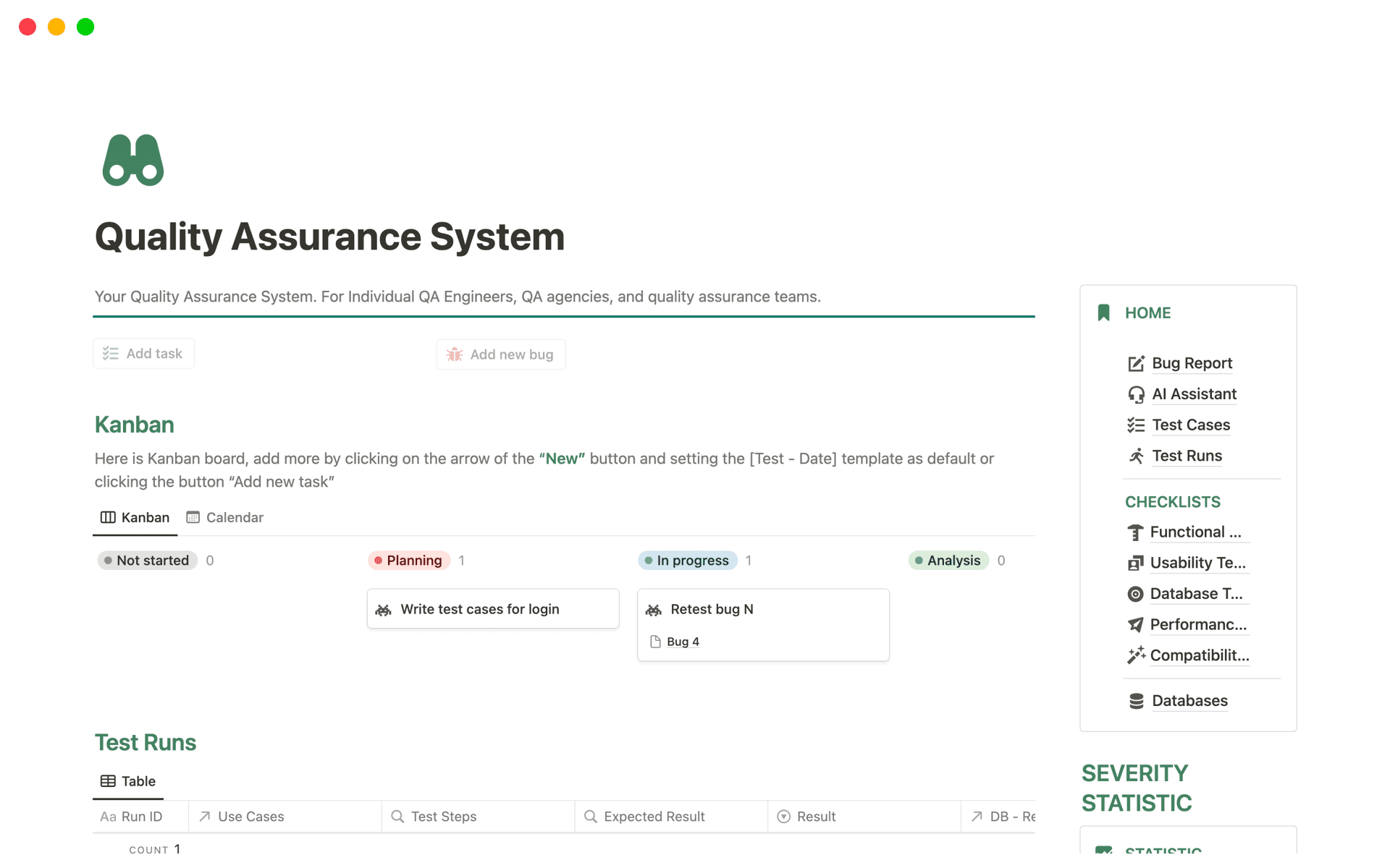 Quality Management Template Quality Management Plan How To Create