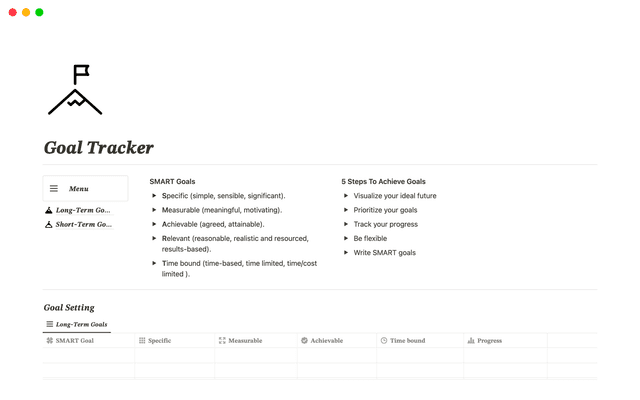 Goal Tracker