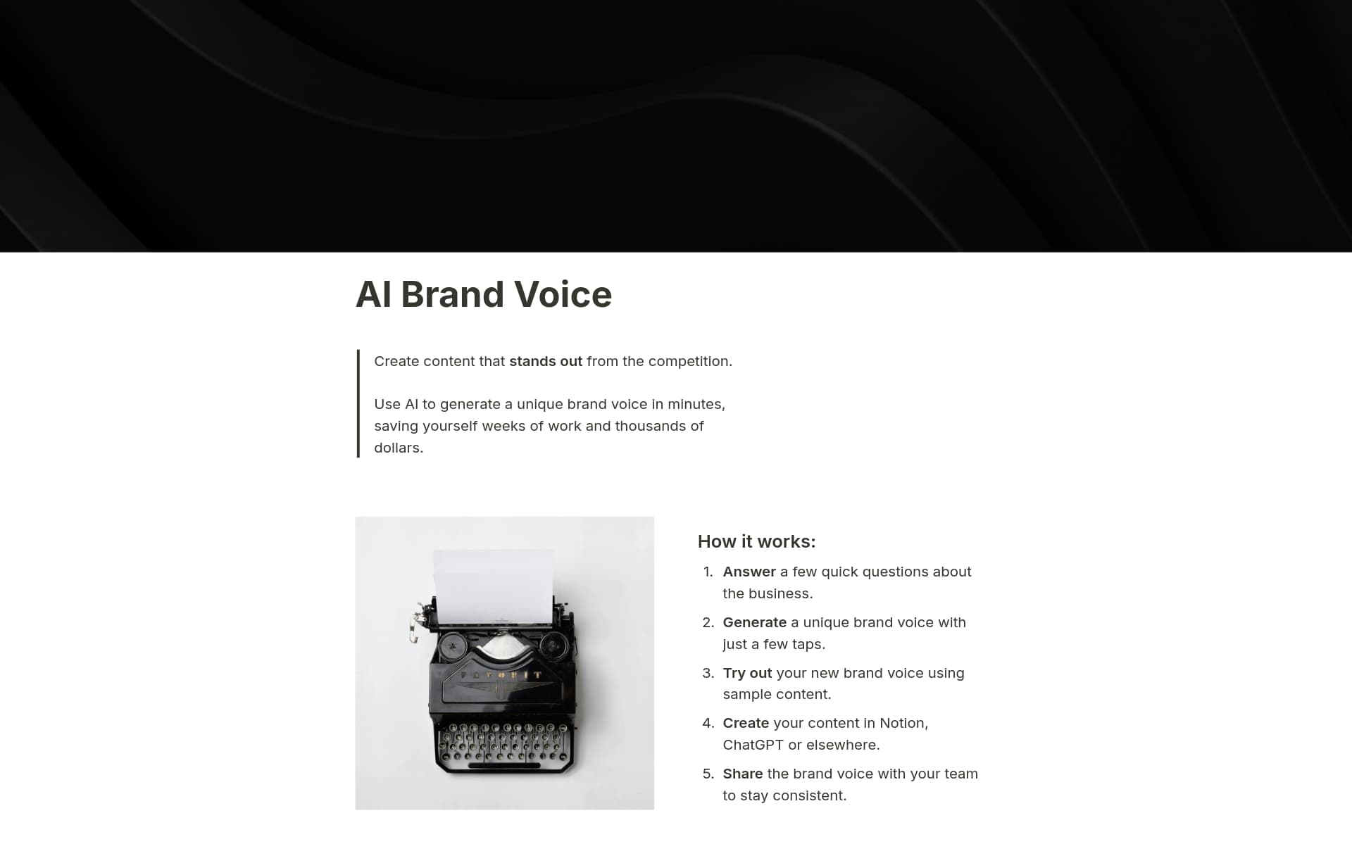 Brand Voice Content Generator: Boost Engagement with Unique Tone 3 Brand Voice Content Generator: Boost Engagement with Unique Tone