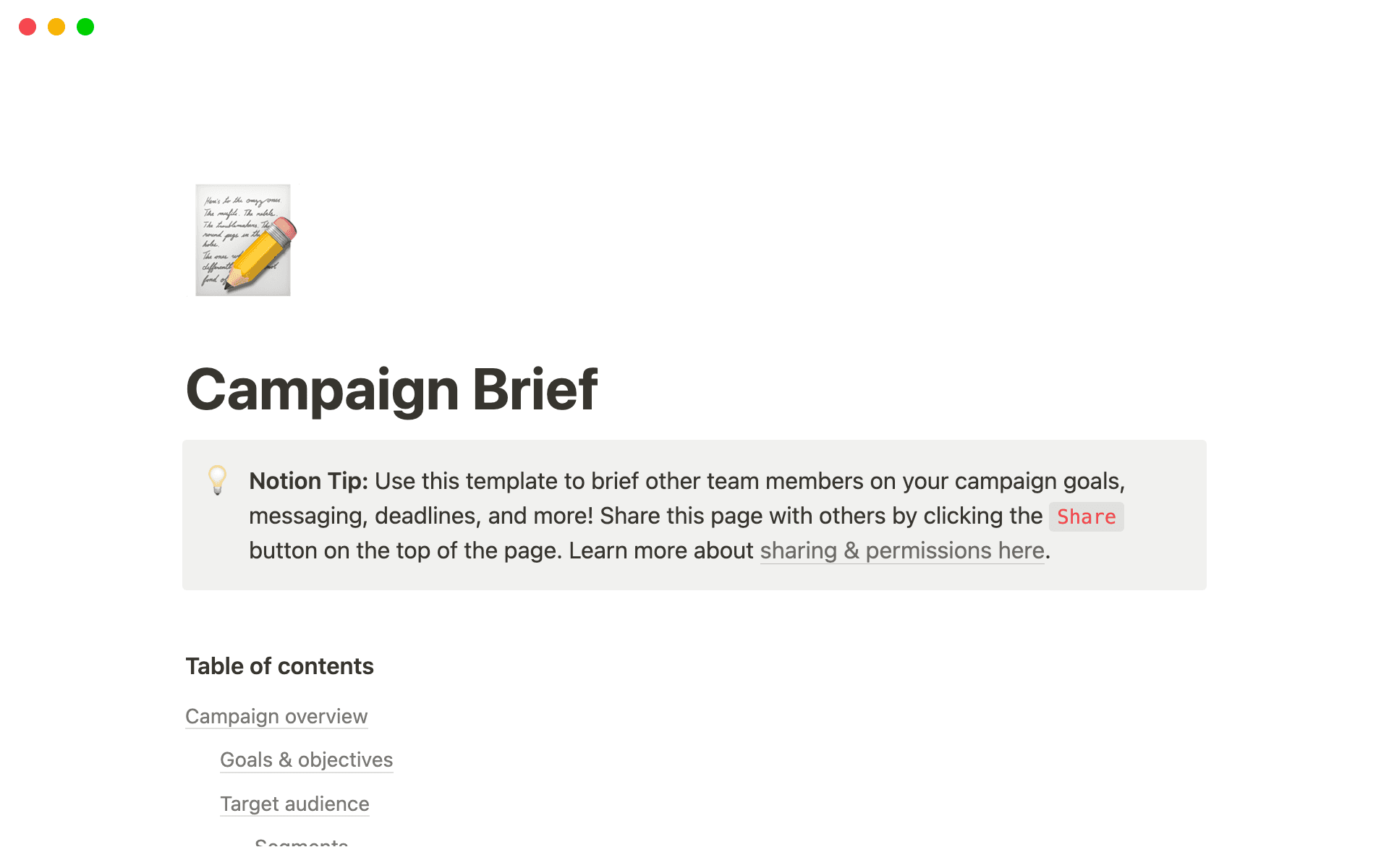 top-campaign-brief-templates-for-proposal-writers的图片