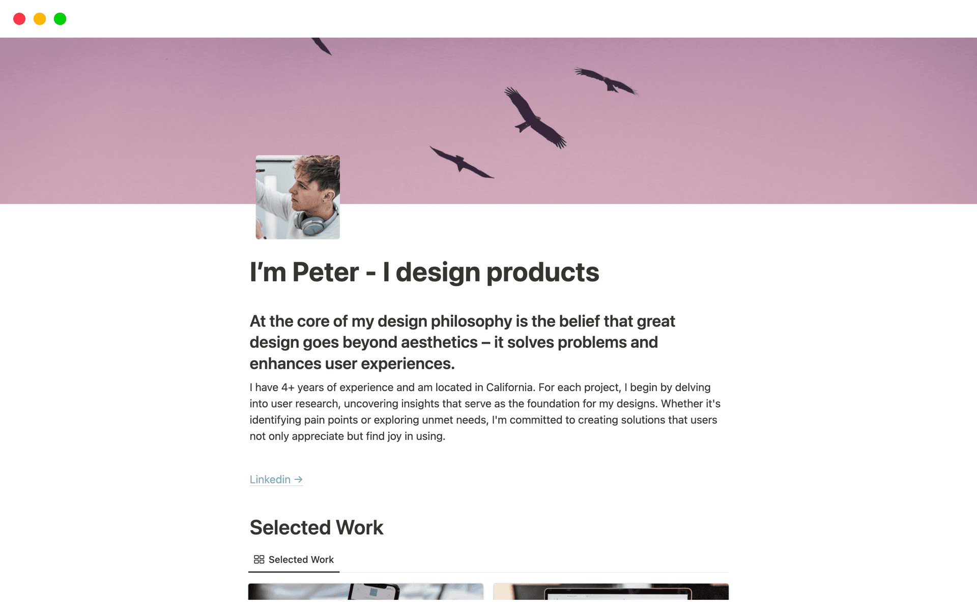 Introducing the Ultimate Product / UX Designer Portfolio: Elevate your design game with our meticulously crafted digital product that goes beyond showcasing your work.