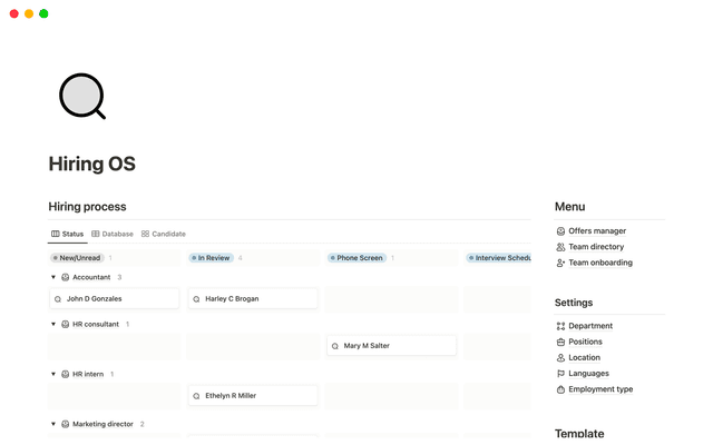 Hiring OS