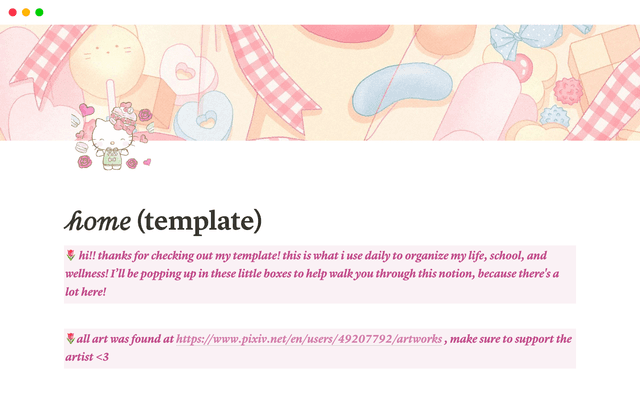 pastel dashboard <3
