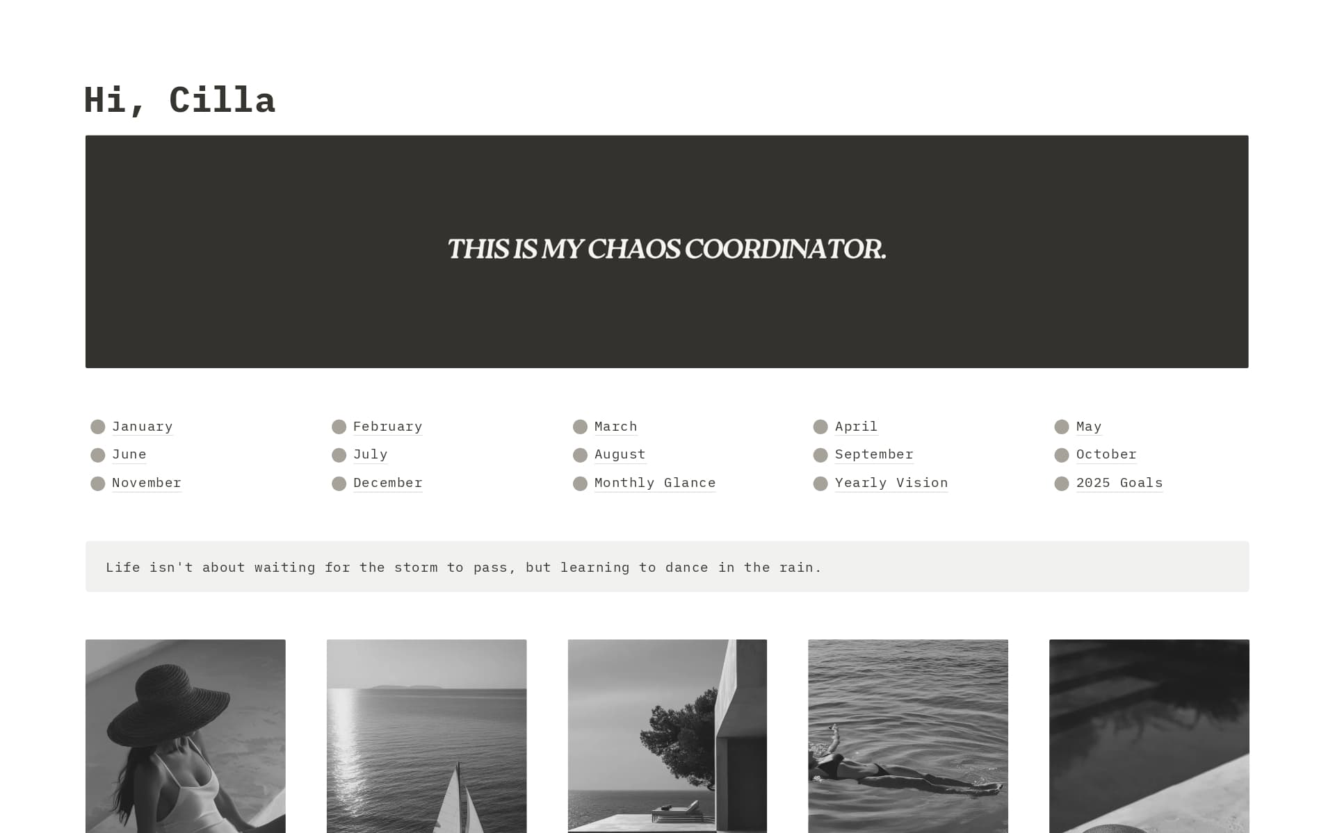 A template preview for 2026 Digital Planner Aesthetic Calendar
