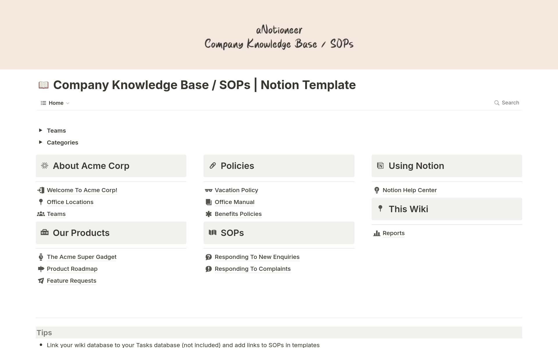 Capture d’écran de la collection Ce que les meilleurs créateurs de Notion utilisent tous les jours par Notion