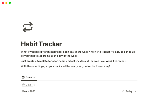 Habit Tracker