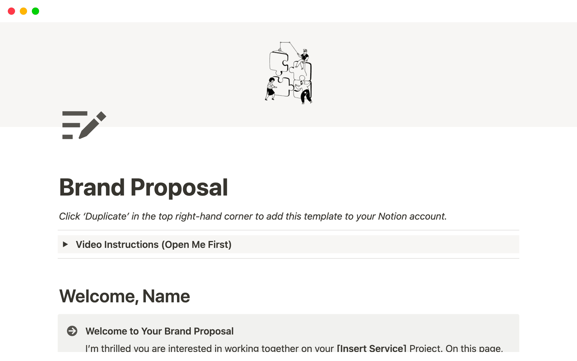 Create, send, and manage all of your client proposals in Notion.