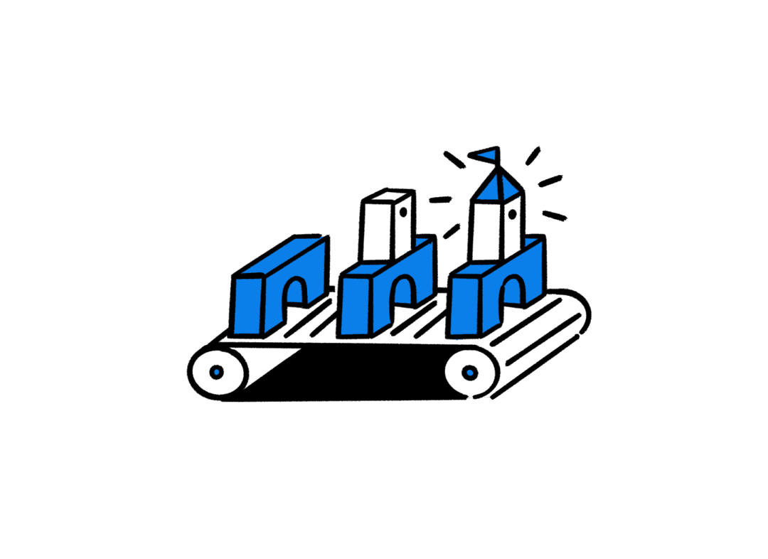 Template editorial illustration