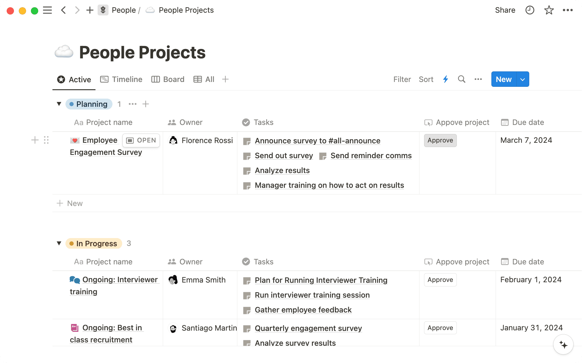Make work more efficient with database button properties