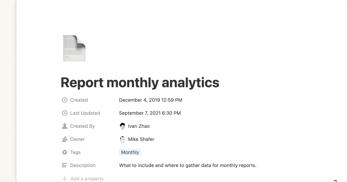 Notion Process Documents Example Operations Process Management System Template | Notion Marketplace