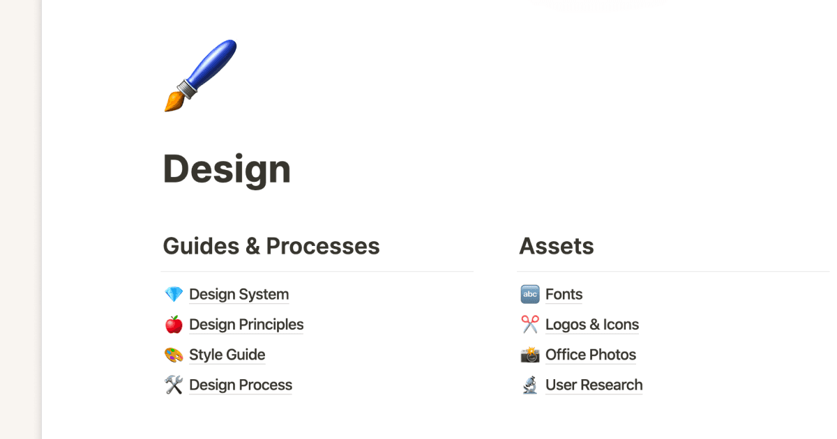UI Design System Template by Notion | Notion Marketplace