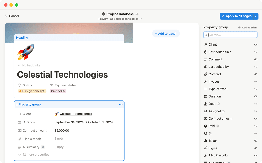 Notion Project Layout Build the perfect workflow with customizable layouts