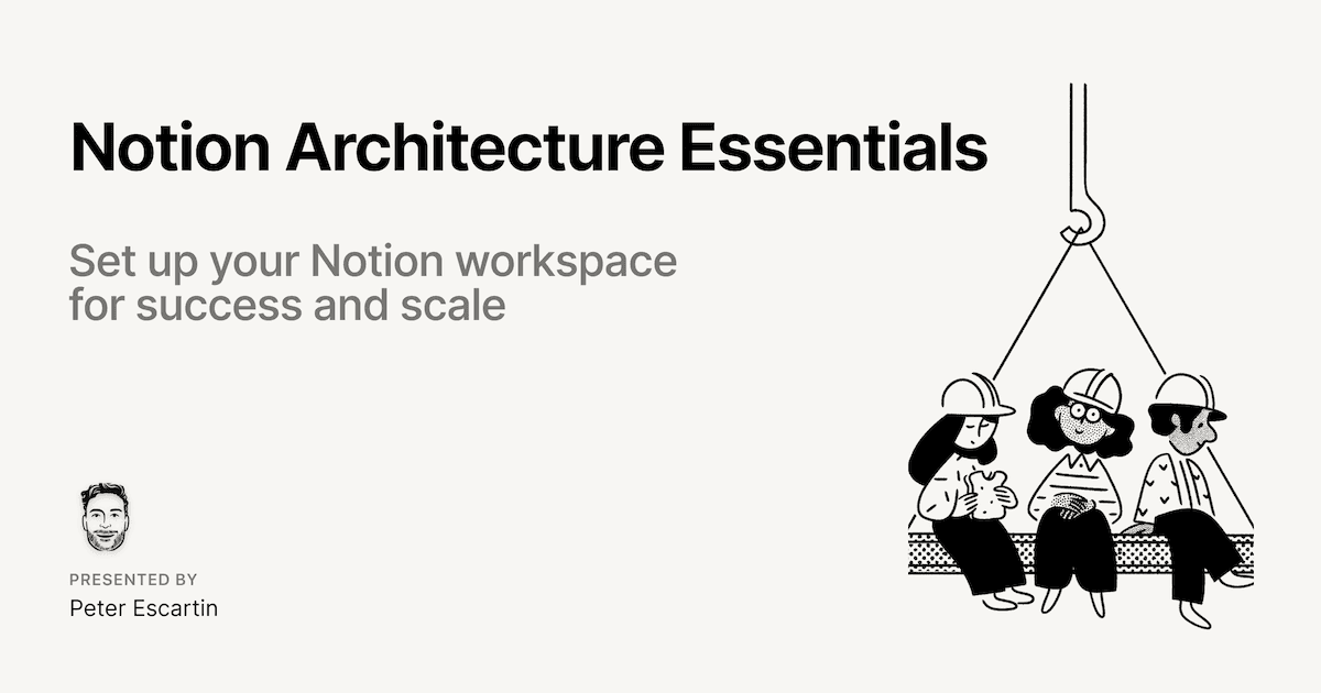 Notion Infrastructure Informatique Notion Webinars