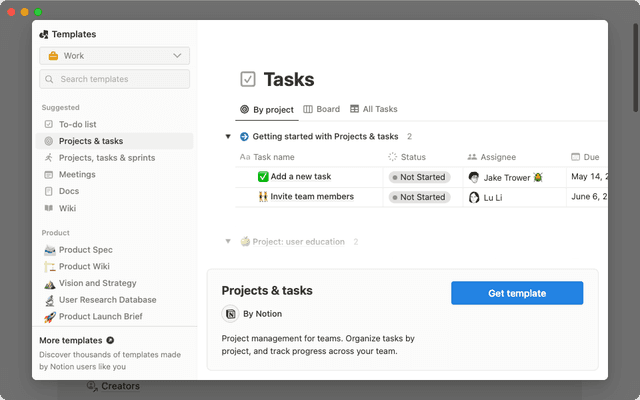 Notion Table Layout The ultimate guide to Notion templates