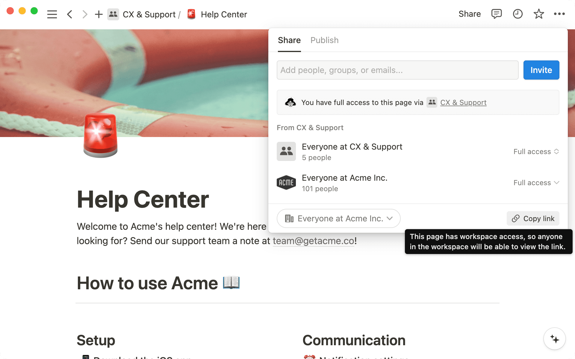 Understanding Notion’s sharing settings