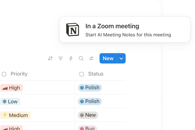 Notion Ai Chat AI Meeting Notes in Notion | Capture, Transcribe, and Turn Ideas Into ...
