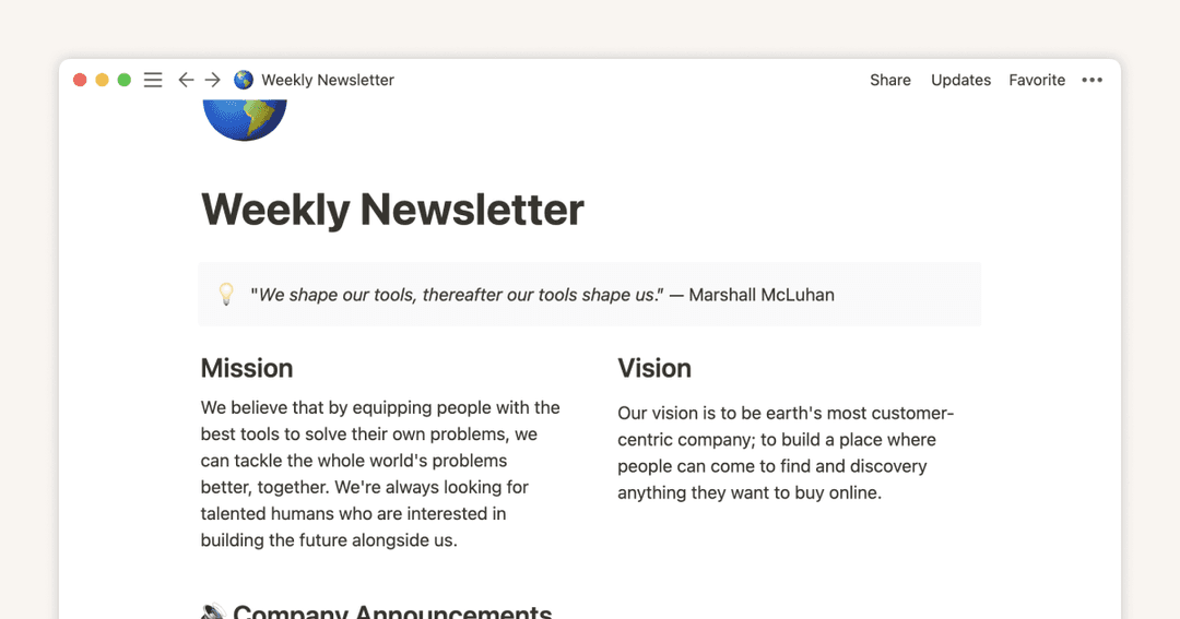 OOO (Out of Office) Coverage Plan Template Notion Marketplace