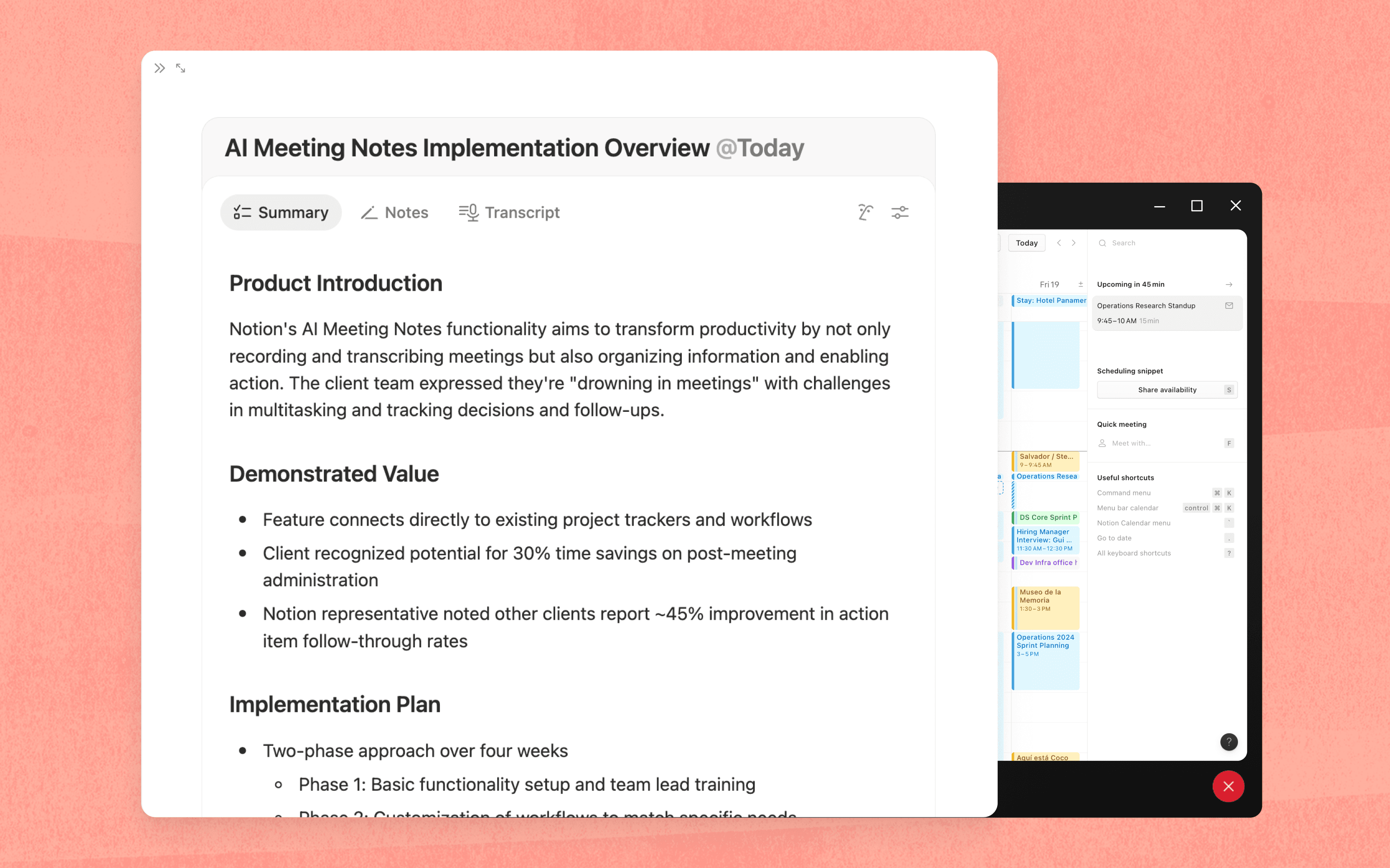 Smart Notes – Perfektes Meeting-Gedächtnis | Notion