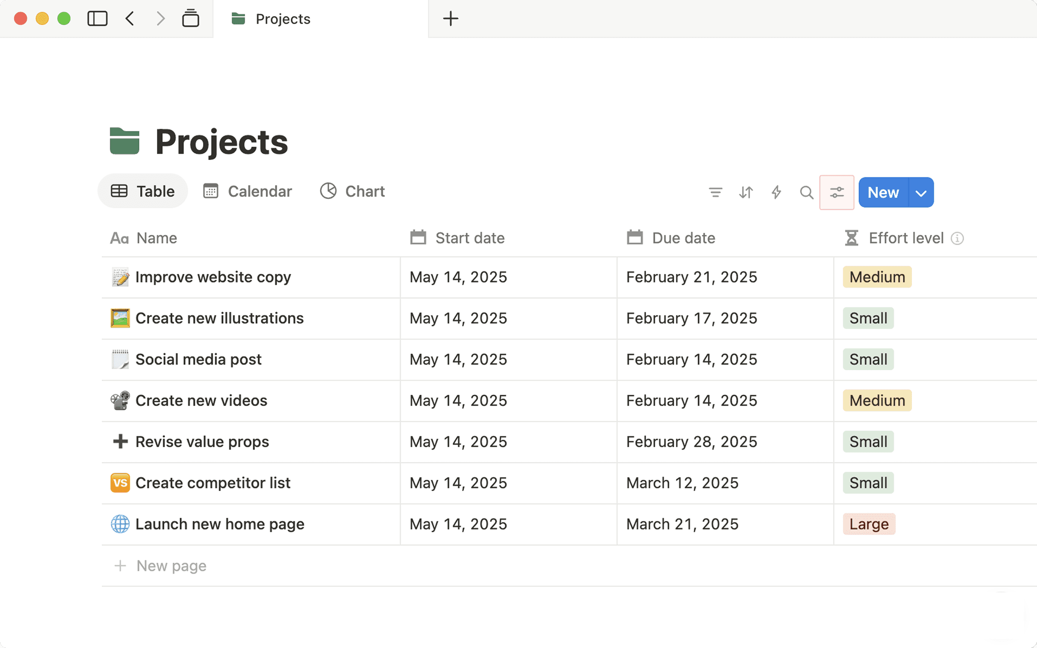 Create a database – Notion Help Center