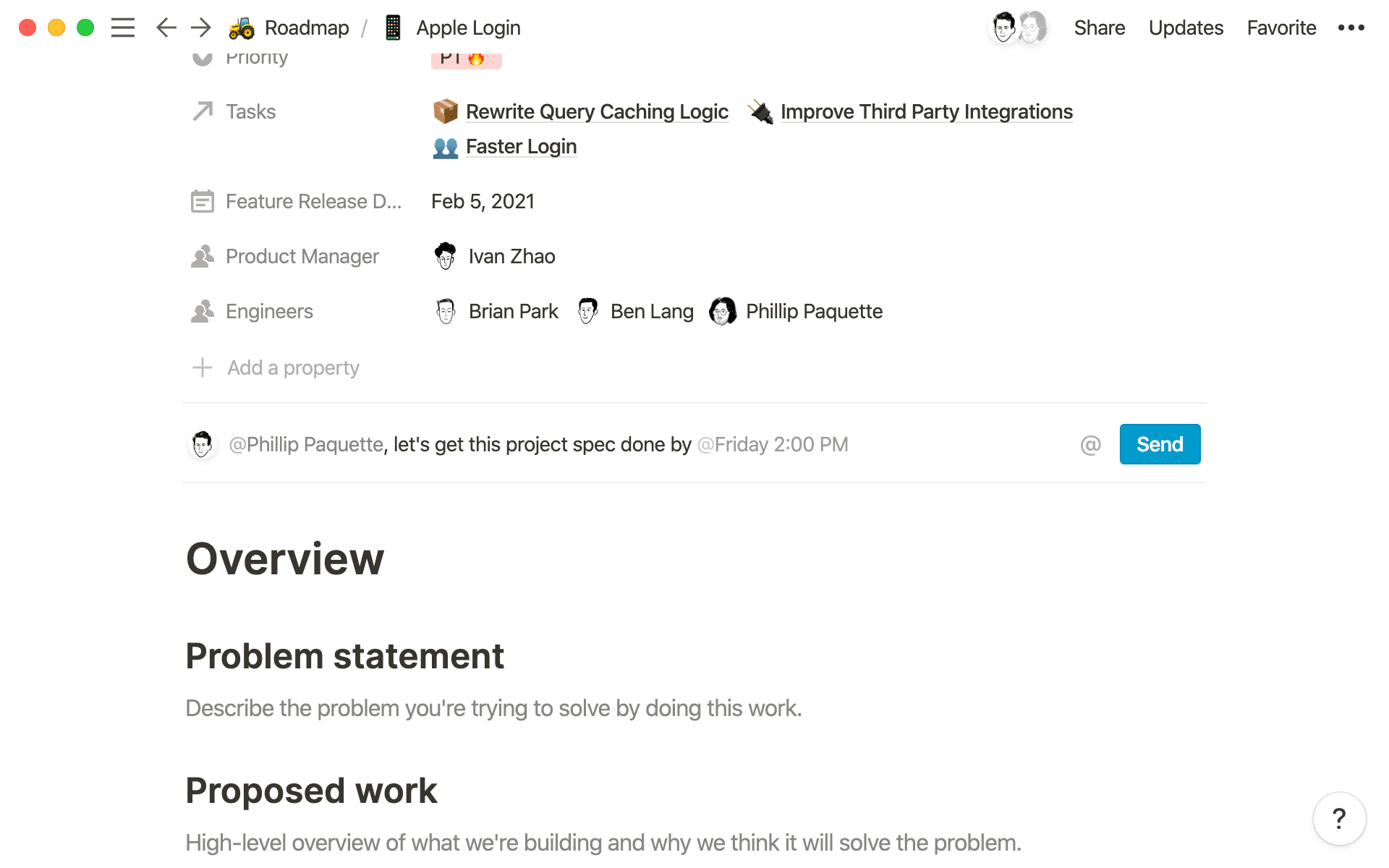 How to set up your Notion workspace for your team