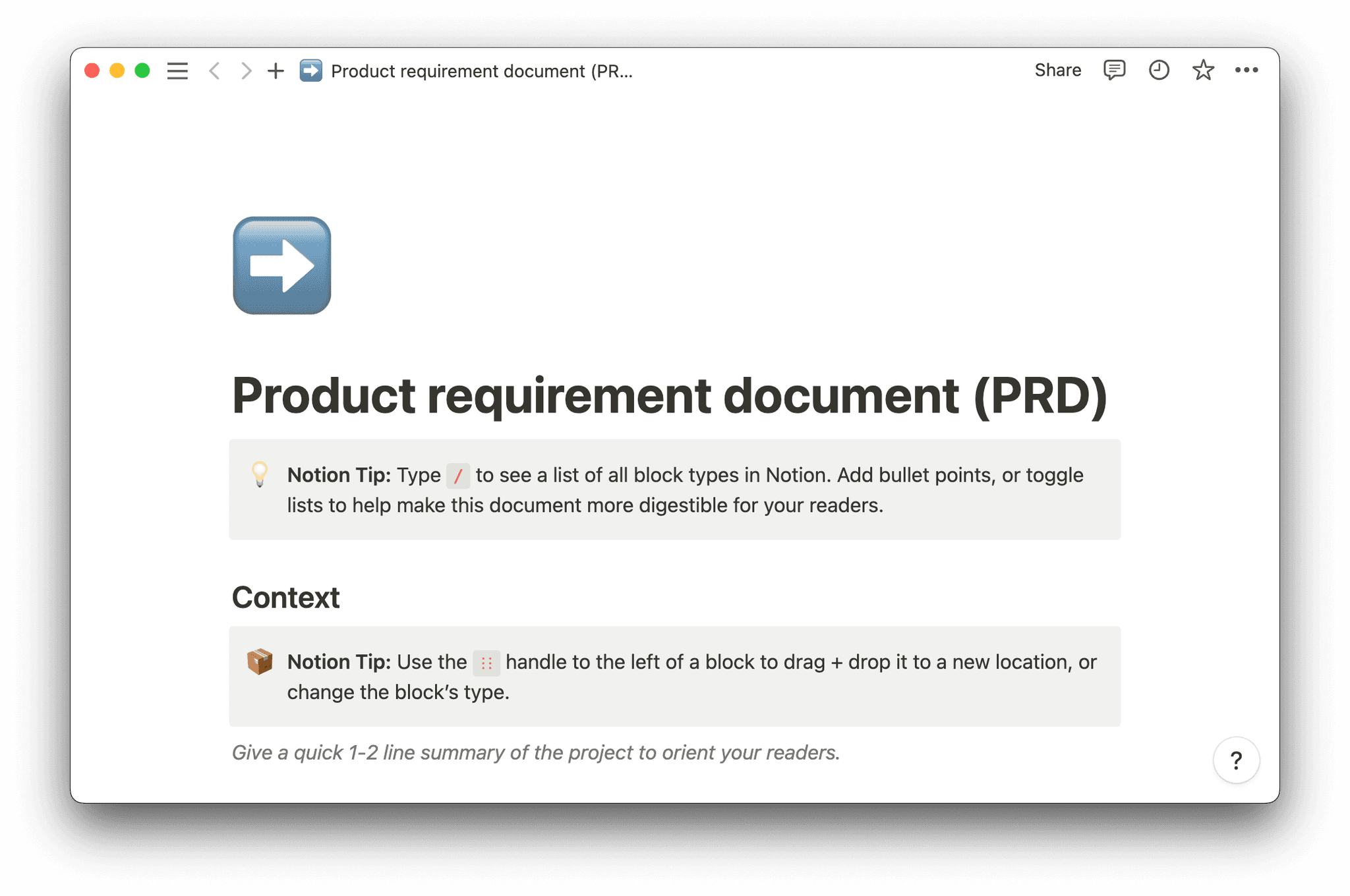 Prd Text How to write a PRD in 7 simple steps