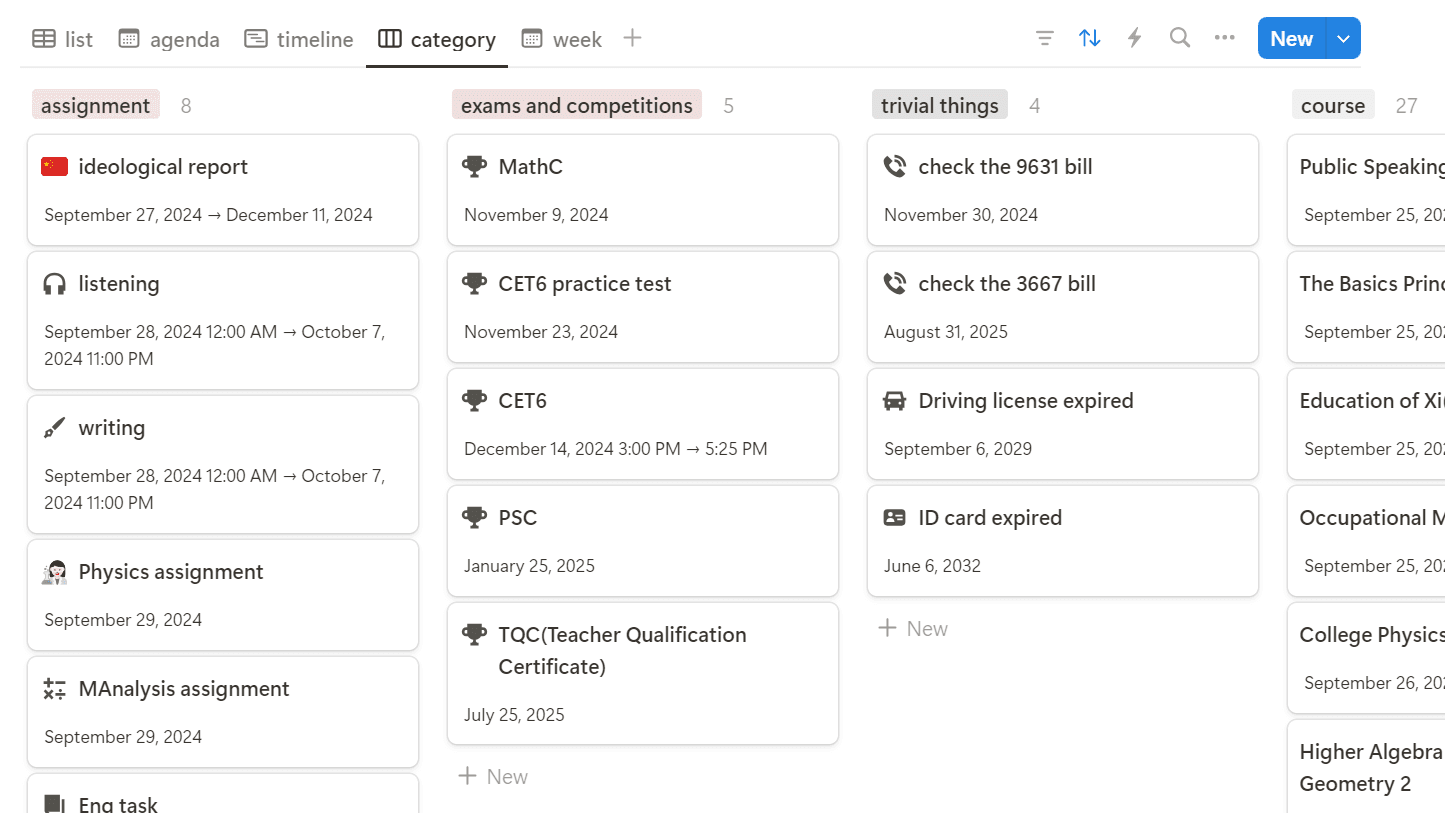 Weekly Repeat Schedule with repeat system Template | Notion Marketplace