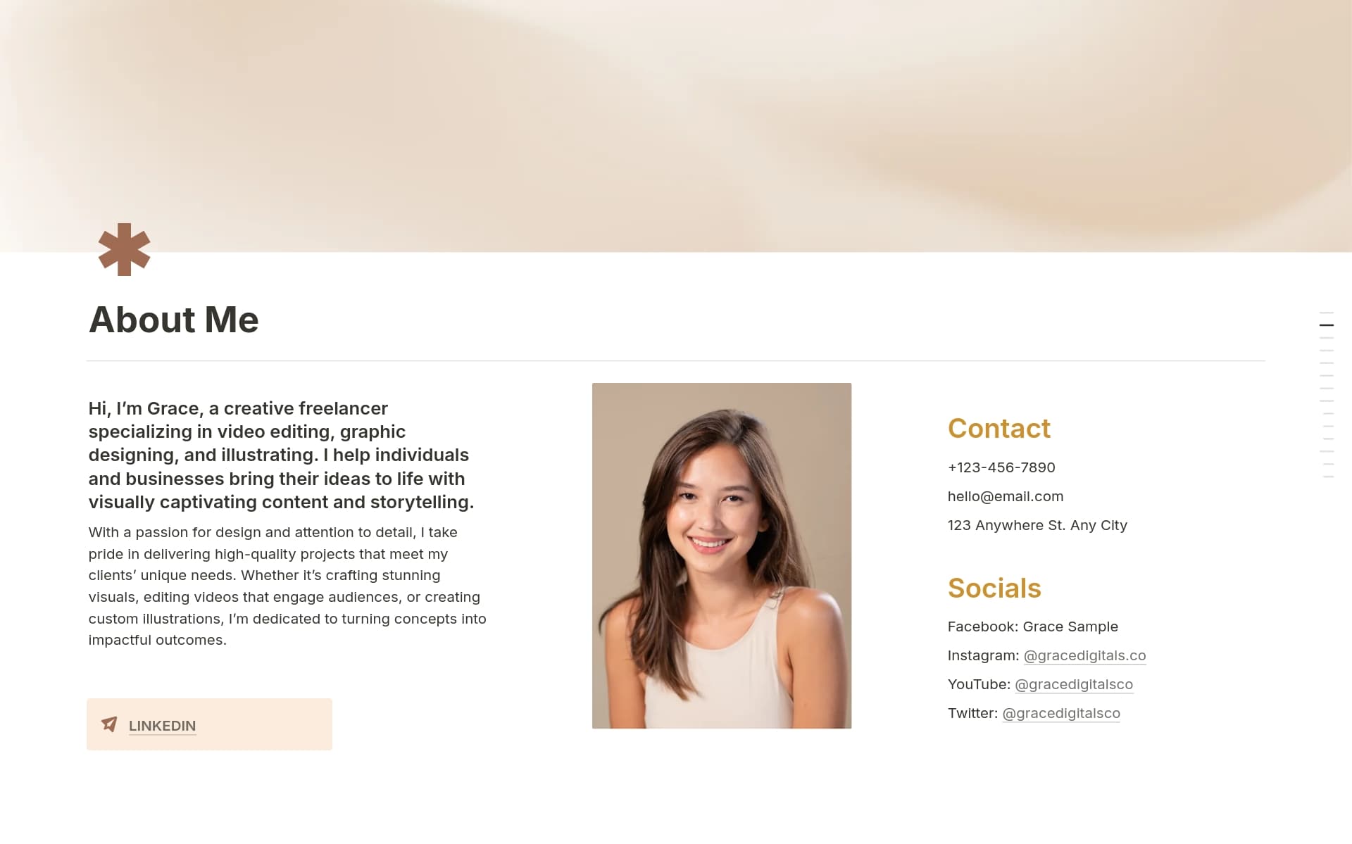 Free Personal Website Templates from Notion Notion Marketplace