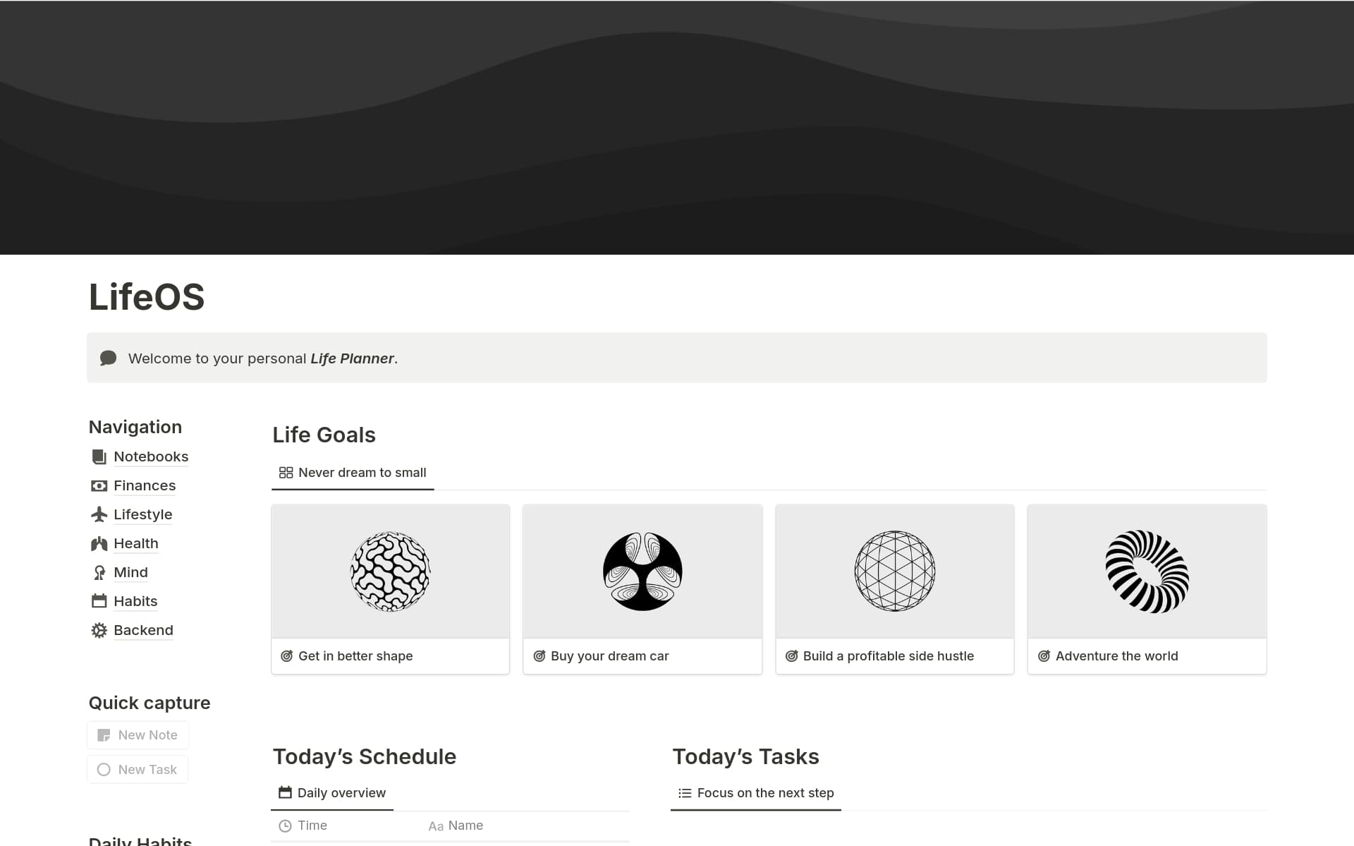 LifeOS Template | Notion Marketplace