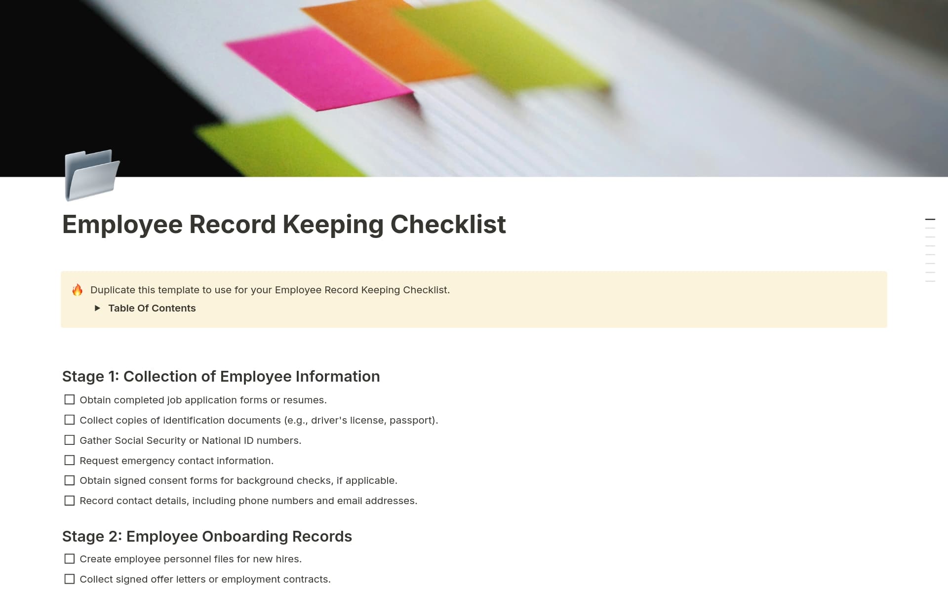 Keeping Employees Update Employee Record Keeping Forms