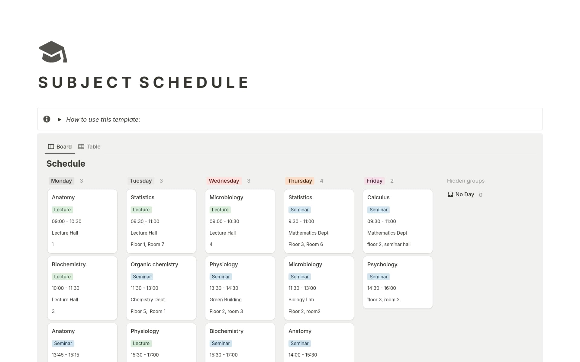 Top Student Planner Templates from Notion | Notion Marketplace