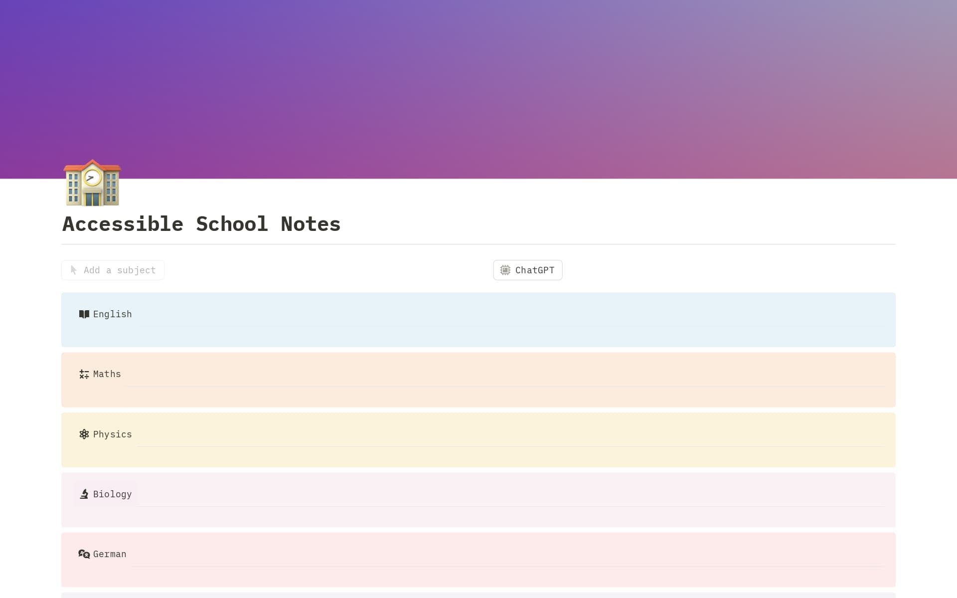 Notion Java Notes Free Class Notes Templates from Notion | Notion Marketplace