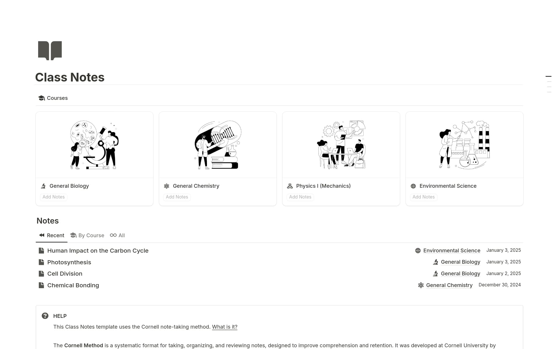 Free Class Notes Templates From Notion Notion Marketplace free-class-notes-templates-from-notion-notion-marketplace