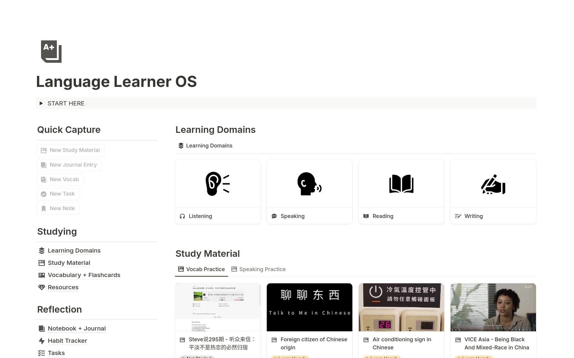 notion template language learning Template Notion Marketplace