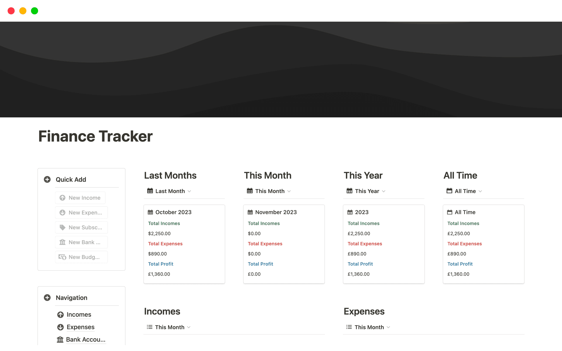 2024 Top 10 Personal finance tracker templates | Notion Template ...