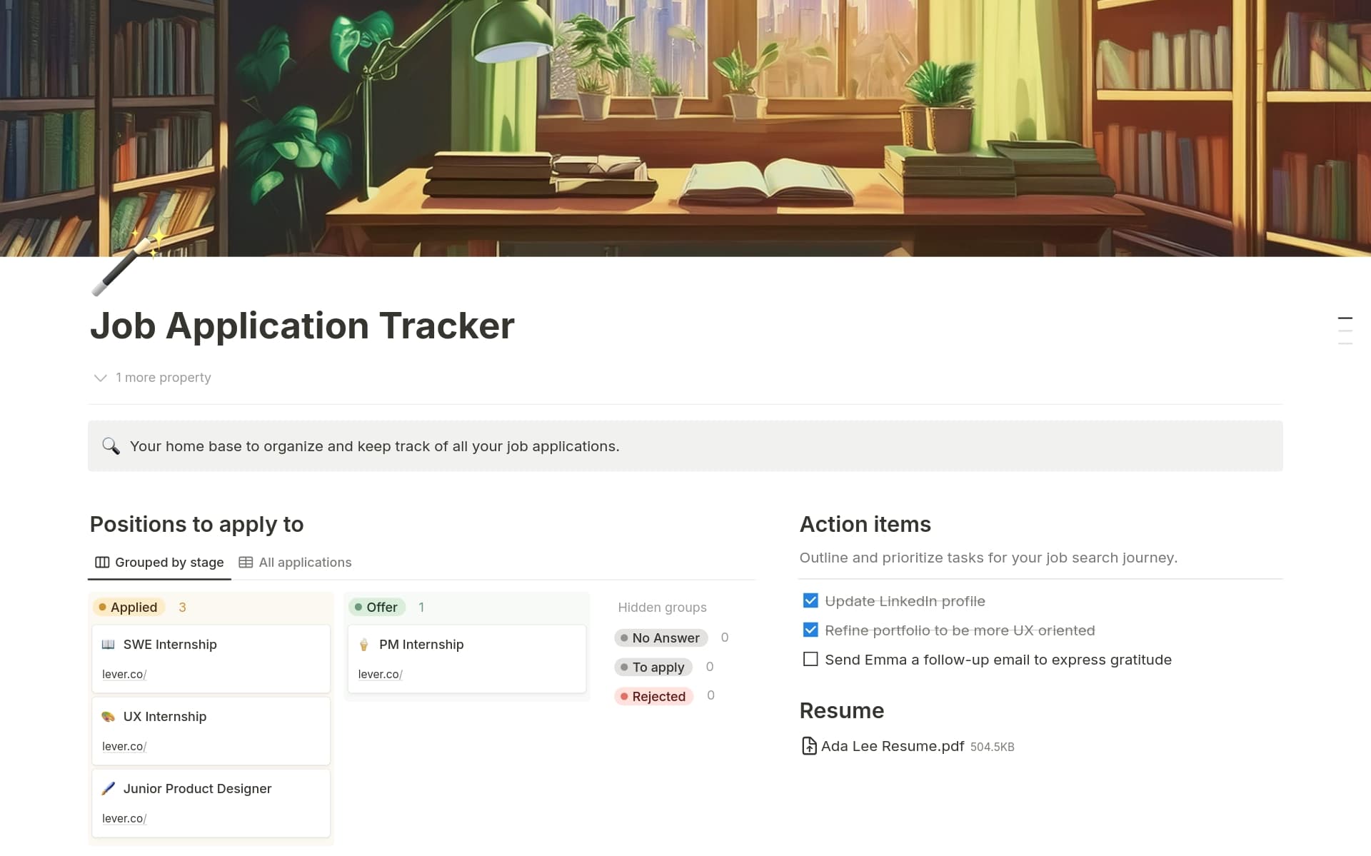 Student Starter Pack Template by Notion Notion Marketplace