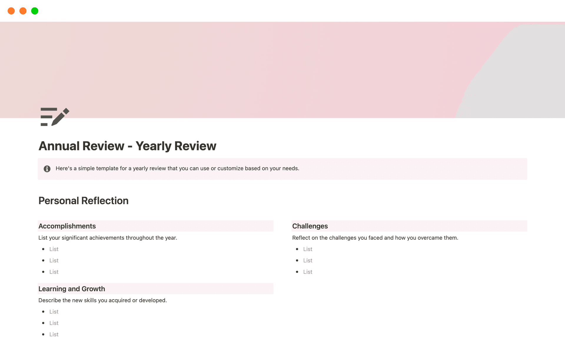Top 7 Free Year in Review Templates Notion Template Marketplace