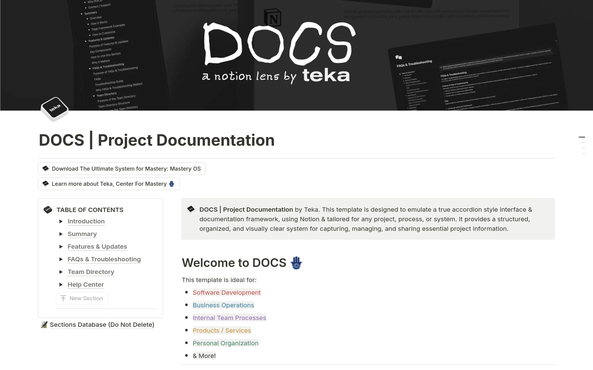 DOCS Ultimate Project Documentation Template By Teka Notion docs-ultimate-project-documentation-template-by-teka-notion