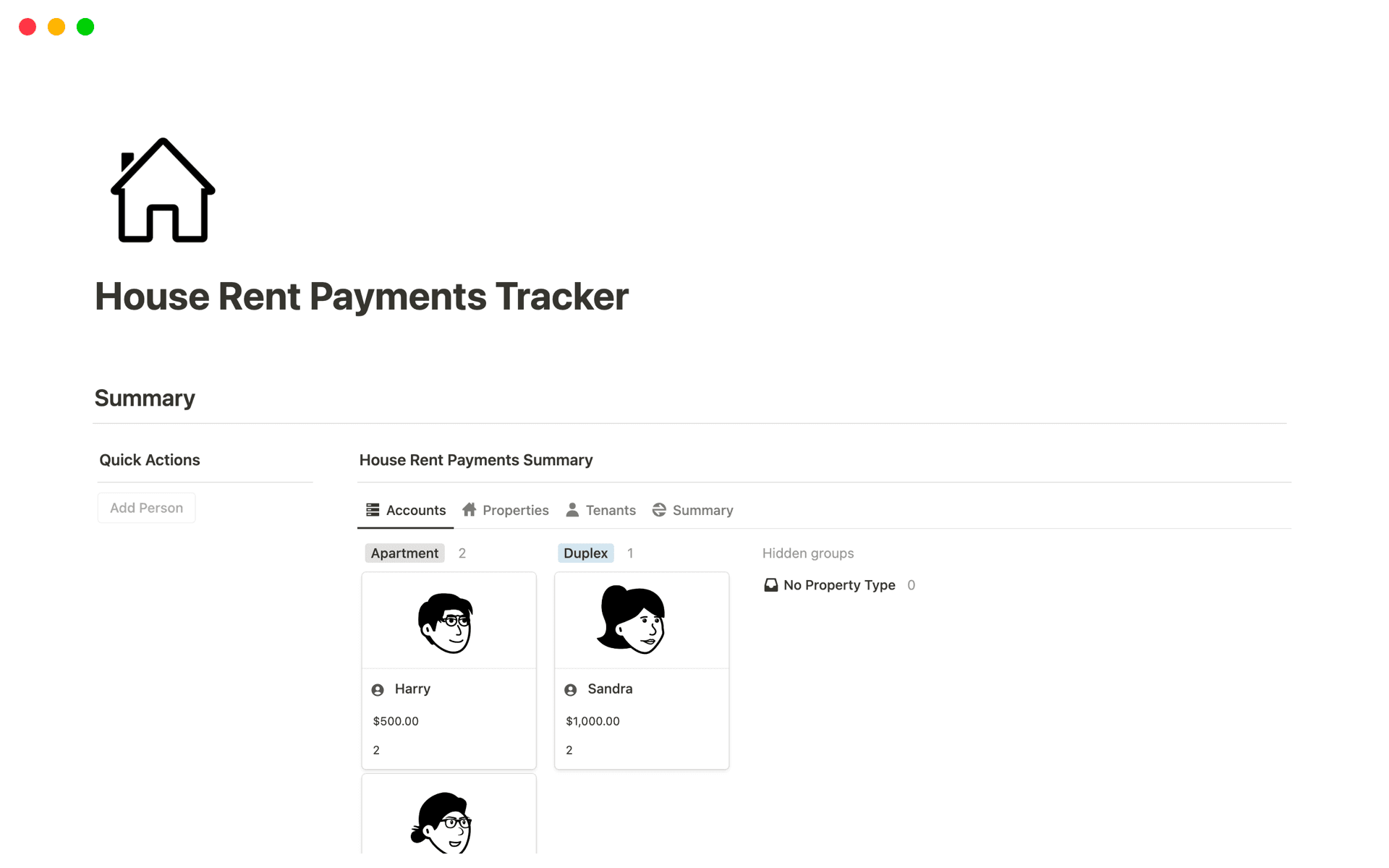 House Rent Payments Tracker Template by theaccountantguy | FinanceGuy ...