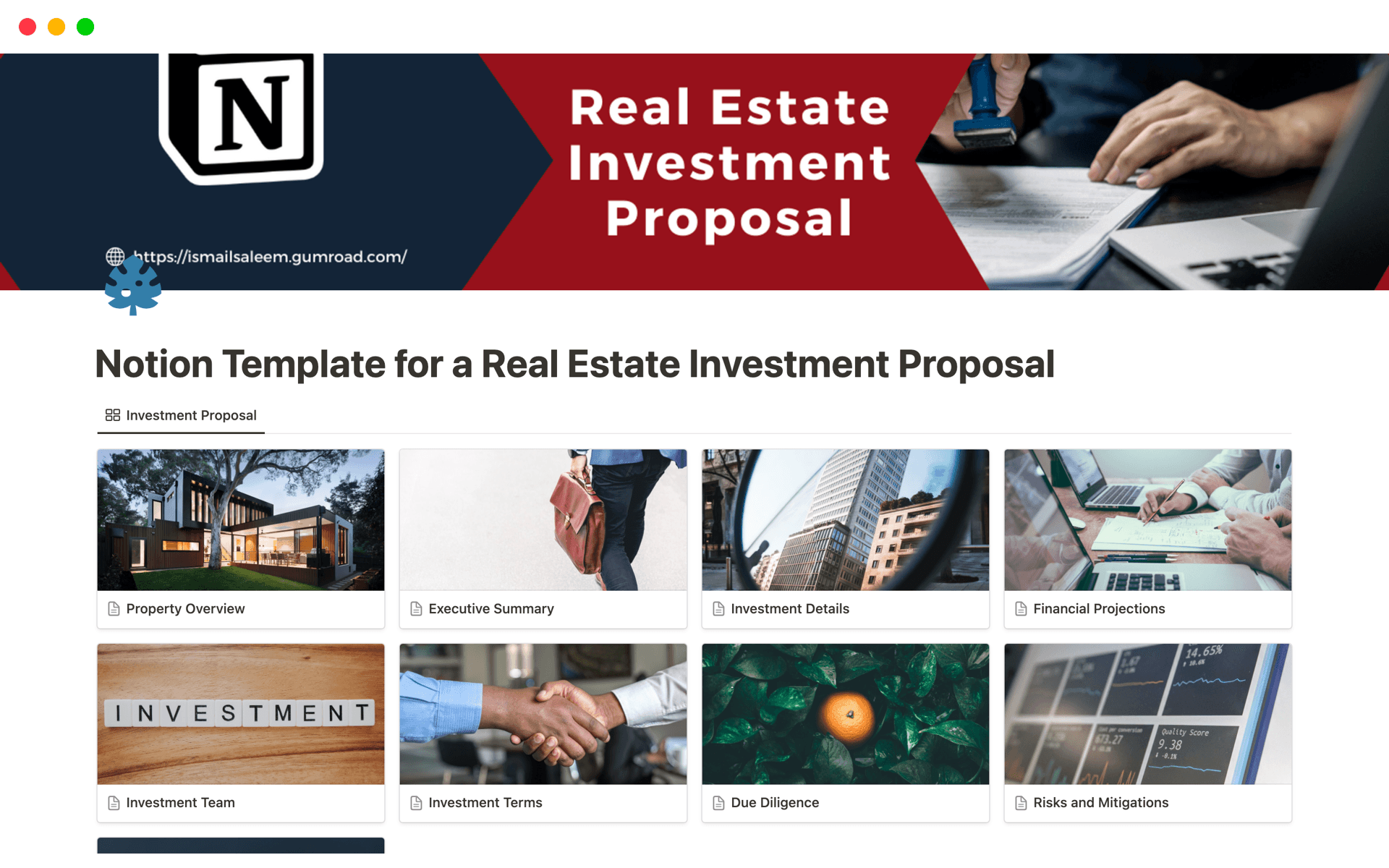 Image 3 for Real Estate Investment Proposal Template
