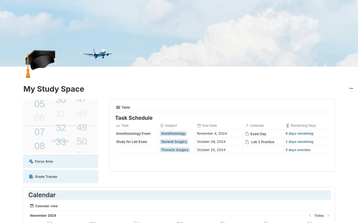 Free Student Planner Templates from Notion | Notion Marketplace