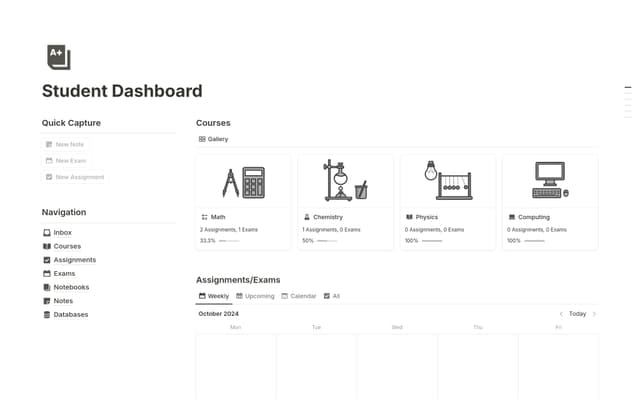 Top 10 Free Learning Module Templates | Notion Template Marketplace