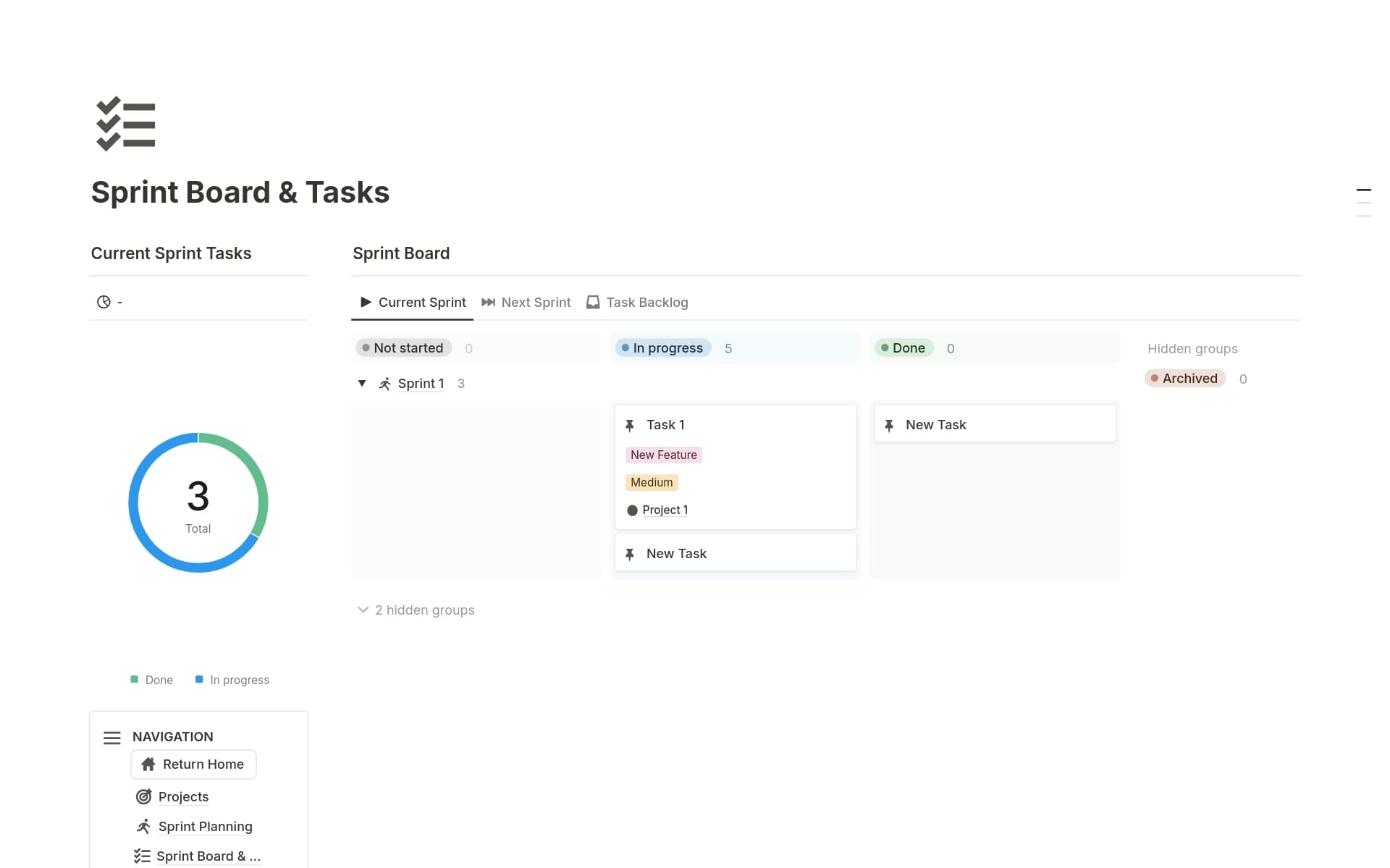 ULTIMATE Project & Task Manager - Advanced Version Template | Notion ...