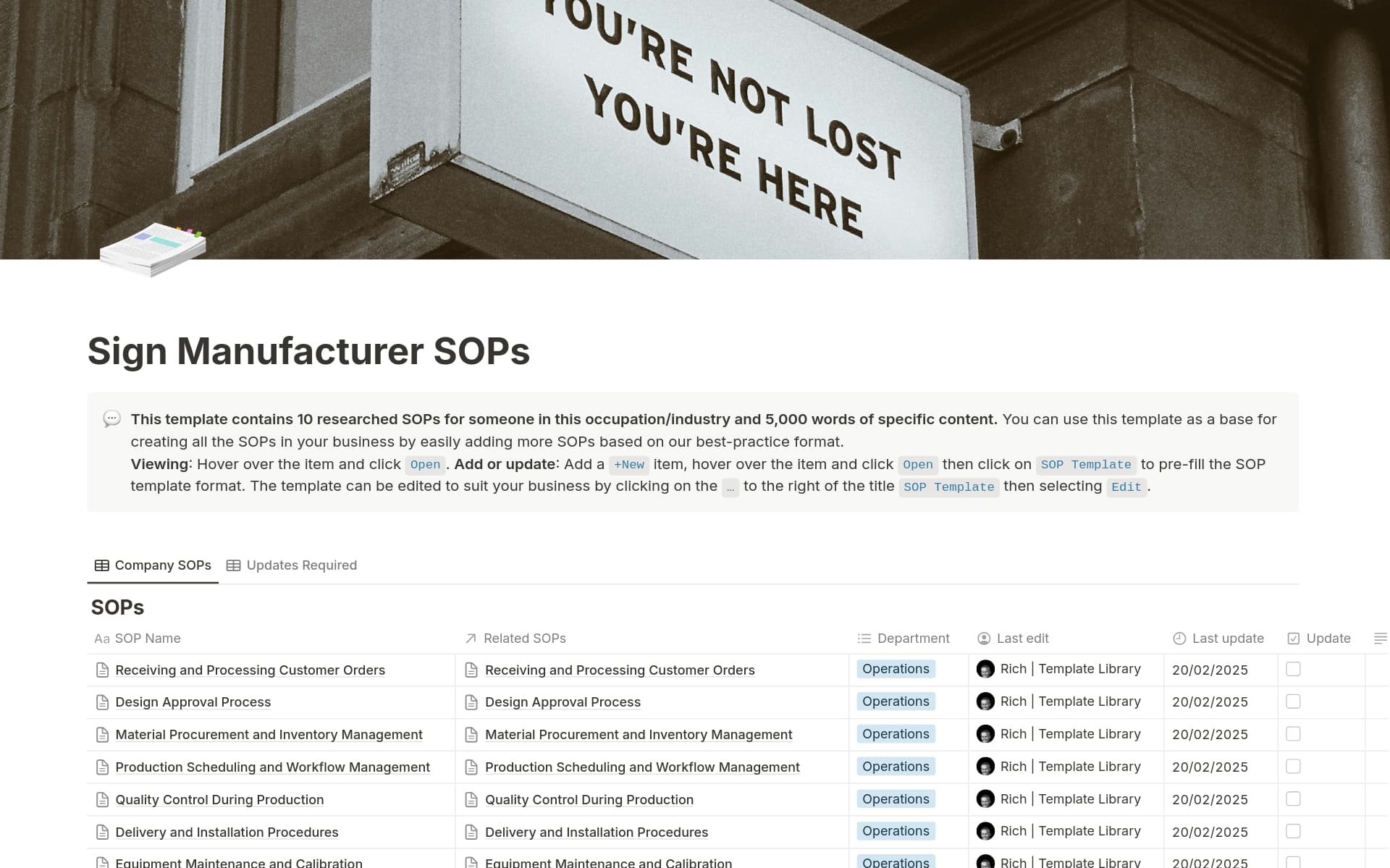 Sop Sign In Sop Sign