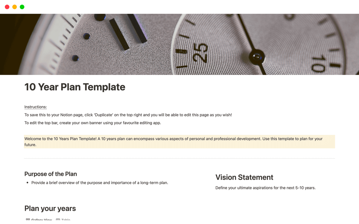 10 Year Life Plan Template Notion Marketplace 10-year-life-plan-template-notion-marketplace