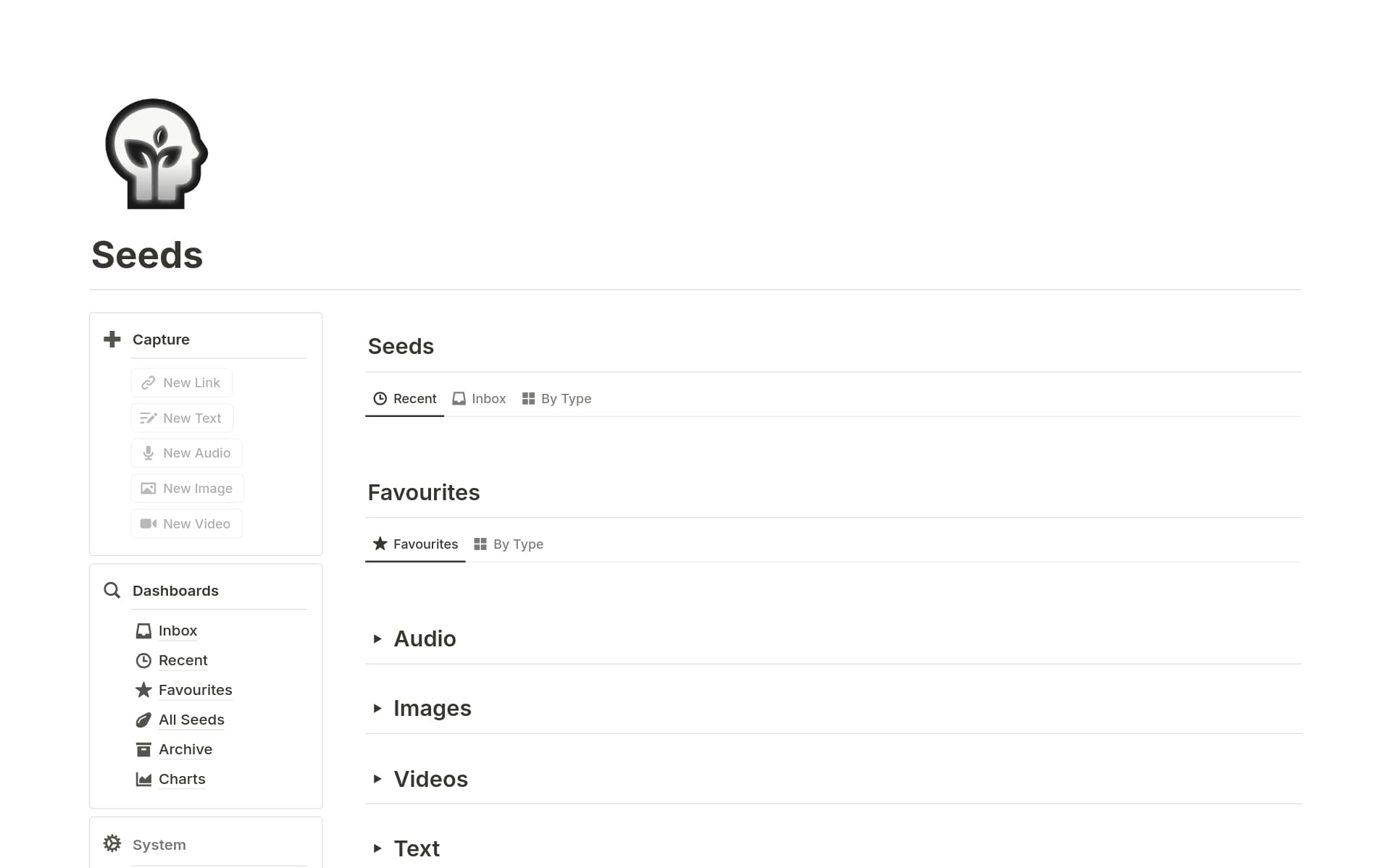 Seeds Template Notion Marketplace