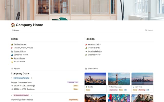 Best Employee Directory Templates from Notion Notion Marketplace