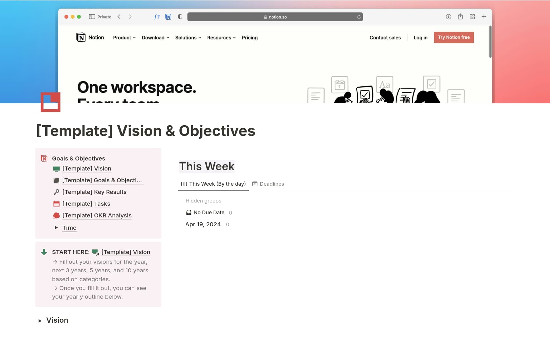 10 Year Life Plan Template Notion Marketplace 10-year-life-plan-template-notion-marketplace