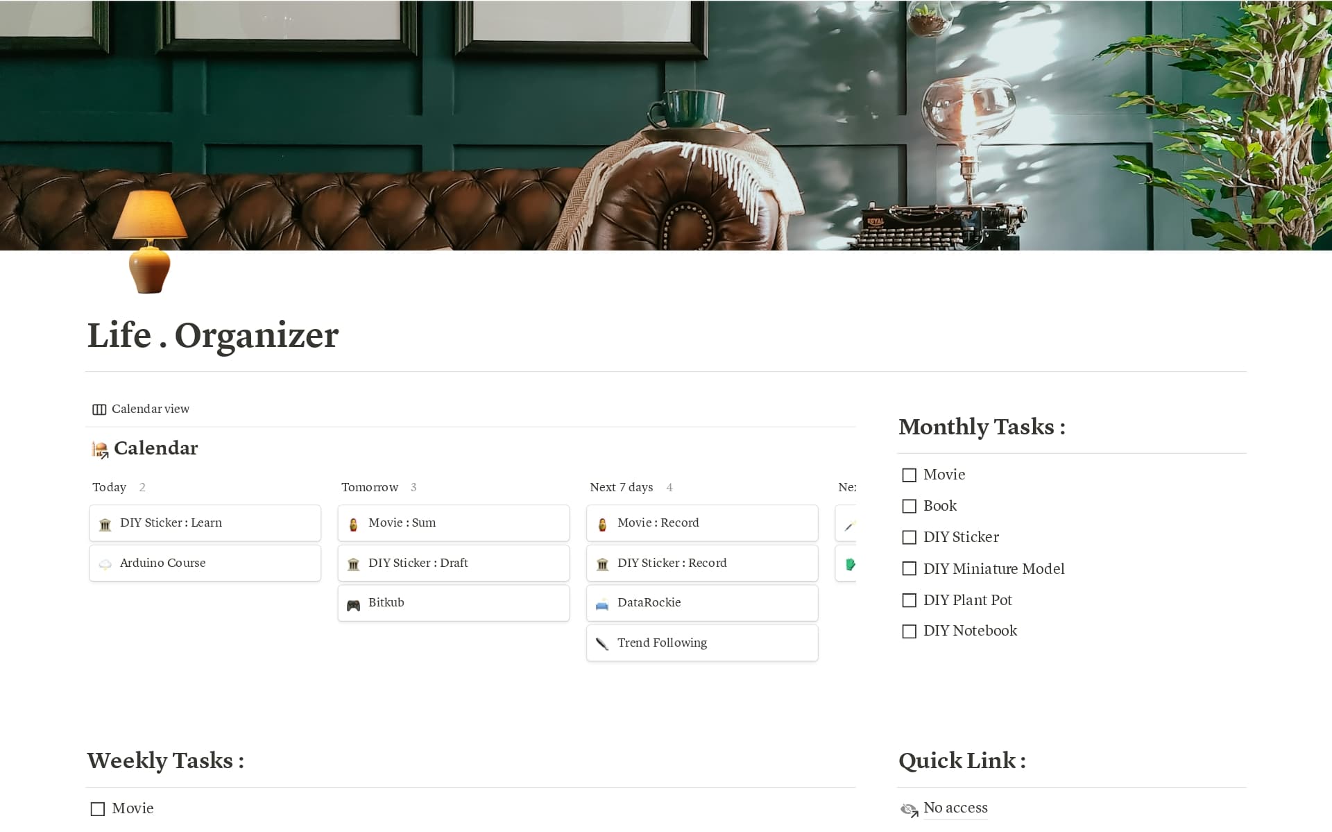 Project Management Workspace Template | Notion Marketplace